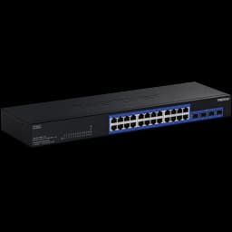 TRENDnet TEG-30262 28-Port Gigabit Switch with 4 x 10G SFP+Ports28-Port Gigabit Switch with 4 x 10G SFP+Ports view 1
