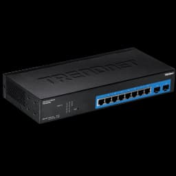 TRENDnet TEG-082WS 10-Port Gigabit Web Smart Switch view 1