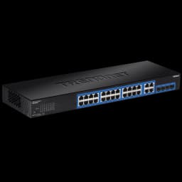 TRENDnet TEG-284WS 28-Port Gigabit Web Smart Switch view 1