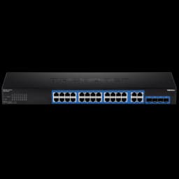 TRENDnet TEG-284WS 28-Port Gigabit Web Smart Switch view 2