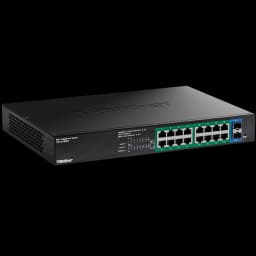 TRENDnet TPE-TG182ES 18-Port Gigabit EdgeSmart PoE+ Switch view 2