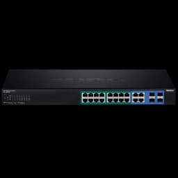 TRENDnet TPE-1620WS 20-Port Gigabit Web Smart PoE+ Switch view 2