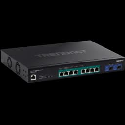 TRENDnet TPE-3102WS 10-Port Multi-Gig Web Smart PoE+ Switch view 1