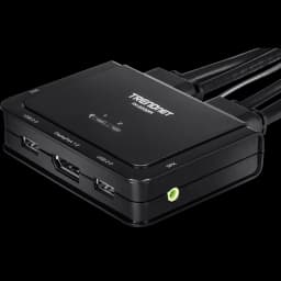 TRENDnet TK-220DPi 2-Port 4K DisplayPort KVM Switch view 4