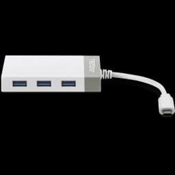 TRENDnet TUC-ETGH3 USB-C to Gigabit Adapter + USB Hub view 3