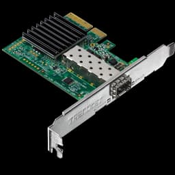 TRENDnet TEG-10GECSFP 10 Gigabit PCIe SFP+ Network Adapter view 1