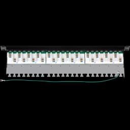 TRENDnet TC-P24C6 24-port Cat6A Shielded 1U Patch Panel view 4
