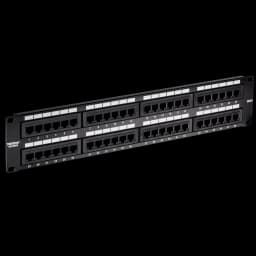 TRENDnet TC-P48C6 48-port Cat6 Unshielded Patch Panel view 1
