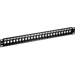 TRENDnet TC-KP24 24-Port Blank Keystone 1U Patch Panel view 1