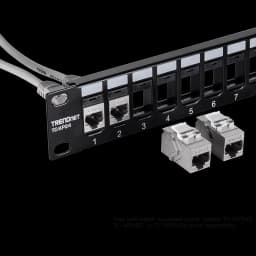 TRENDnet TC-KC06C6A Cat6A RJ-45 Keystone Inline Coupler view 4