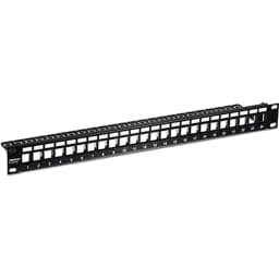 TRENDnet TC-KP24S 24-Port Blank Keystone Shielded 1U Patch Panel view 1