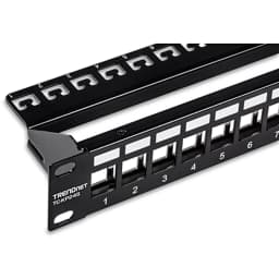 TRENDnet TC-KP24S 24-Port Blank Keystone Shielded 1U Patch Panel view 4