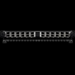 TRENDnet TC-KP24SA 24-Port Blank Angled Keystone Shielded 1U Patch Panel view 3