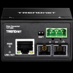 TRENDnet TI-F10SC Hardened Industrial 100Base-FX Multi-Mode SC Fiber Converter (2 km, 1.2 mi.) view 4