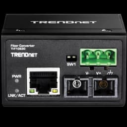 TRENDnet TI-F10S30 Hardened Industrial 100Base-FX Single-Mode SC Fiber Converter (30 km, 18.6 mi.) view 4