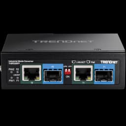 TRENDnet TI-BF22SFP 2-Port Industrial SFP to Gigabit PoE++ Media Converter view 3