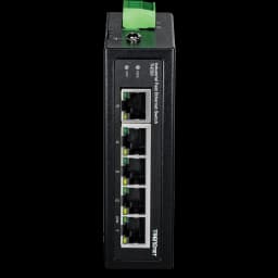 TRENDnet TI-E50 5-Port Industrial Fast Ethernet DIN-Rail Switch view 2