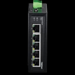 TRENDnet TI-G50 5-Port Industrial Gigabit Ethernet DIN-Rail Switch view 2