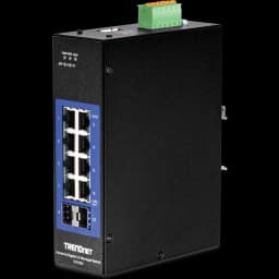 TRENDnet TI-G102i 10-Port Industrial Gigabit L2 Managed DIN-Rail Switch view 1