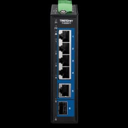 TRENDnet TI-G50611 6-Port Industrial 2.5G DIN-Rail Switch with 1 x 10G Port view 2