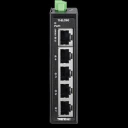TRENDnet TI-ELC50 5-Port Industrial Fast Ethernet DIN-Rail Mini Switch view 2