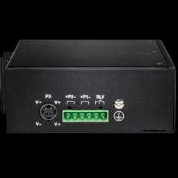 TRENDnet TI-PG160 16-Port Industrial Gigabit PoE+ DIN-Rail Switch view 3