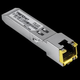 TRENDnet TI-MGBRJ 1000BASE-T Industrial SFP RJ45 Copper Module view 1