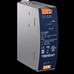 TRENDnet TI-S15052 150W, 52V DC, 2.89A AC to DC DIN-Rail Power Supply with PFC Function view 1