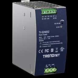 TRENDnet TI-S24052 240W, 52V DC, 4.61A AC to DC DIN-Rail Power Supply with PFC Function view 1