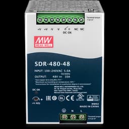 TRENDnet TI-S48048 480W, 48V DC, 10A AC to DC DIN-Rail Power Supply with PFC Function view 2