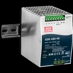 TRENDnet TI-S48048 480W, 48V DC, 10A AC to DC DIN-Rail Power Supply with PFC Function view 4