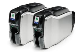 Zebra ZC 300 Dual side ID card printer view 1